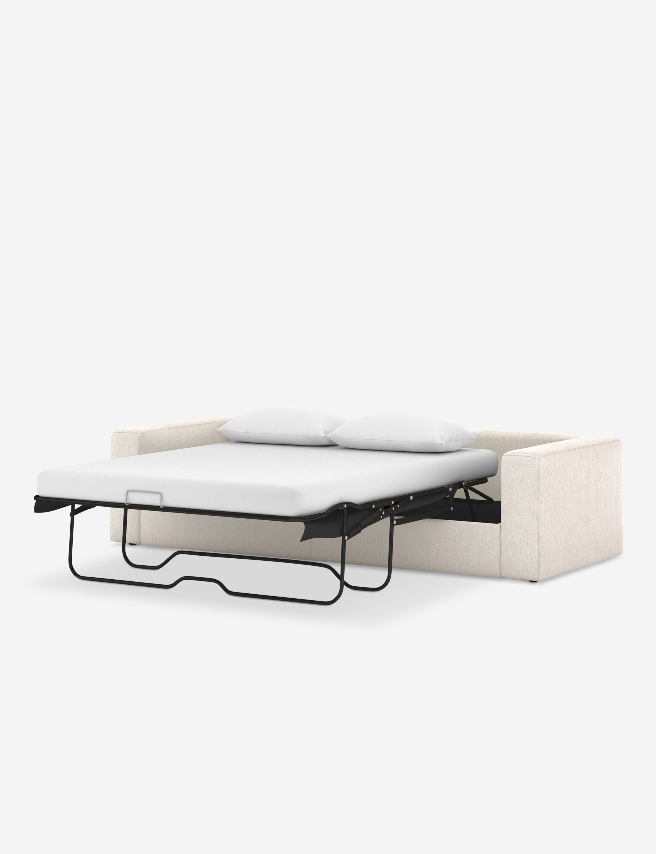 Cresswell Sleeper Sofa - Convertible Sofa Bed with Memory Foam Mattress for Small Spaces - Perfect for Guest Rooms, Apartments & Home Offices