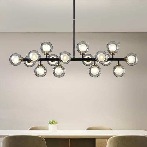 Black (Double Lampshade)