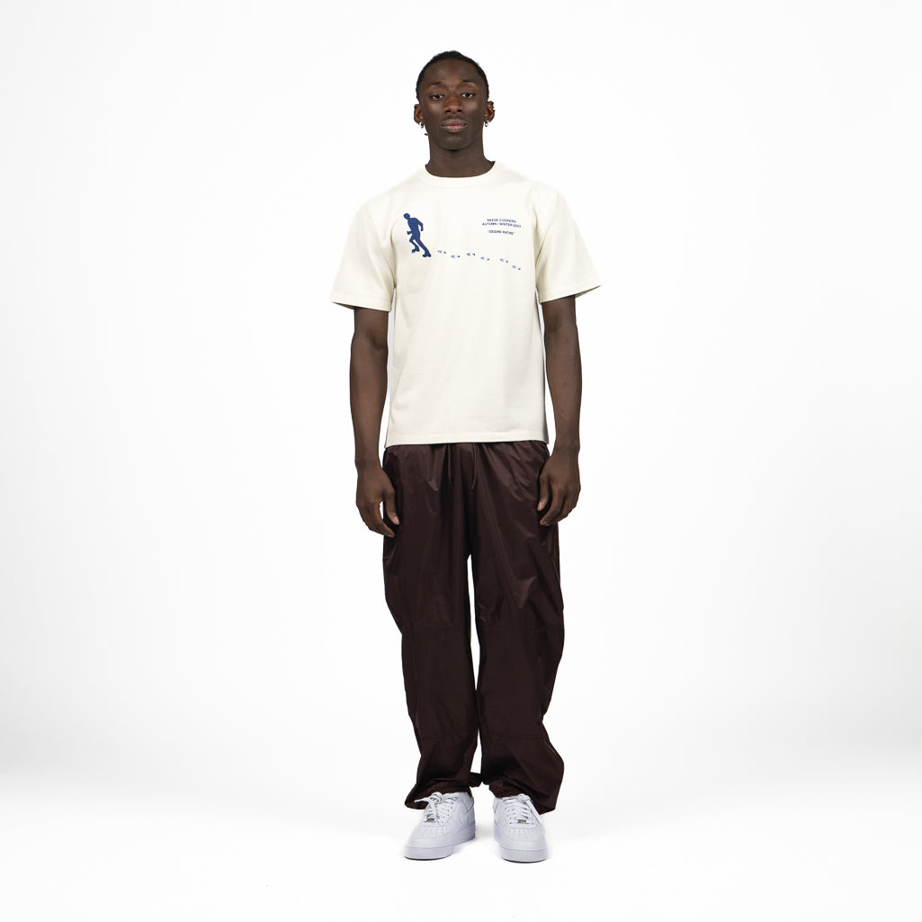 Reese Cooper Desire Paths Vintage White T-Shirt - Stylish & Comfortable Cotton Tee for Casual Wear & Street Fashion