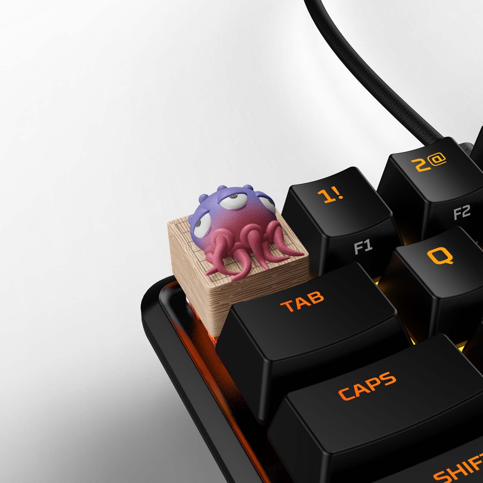 HX3D MapleStory Themed Keycap Set - OMOK Game Keycaps for Mechanical Keyboards - Perfect for Gaming, Typing & Custom Keyboard Builds