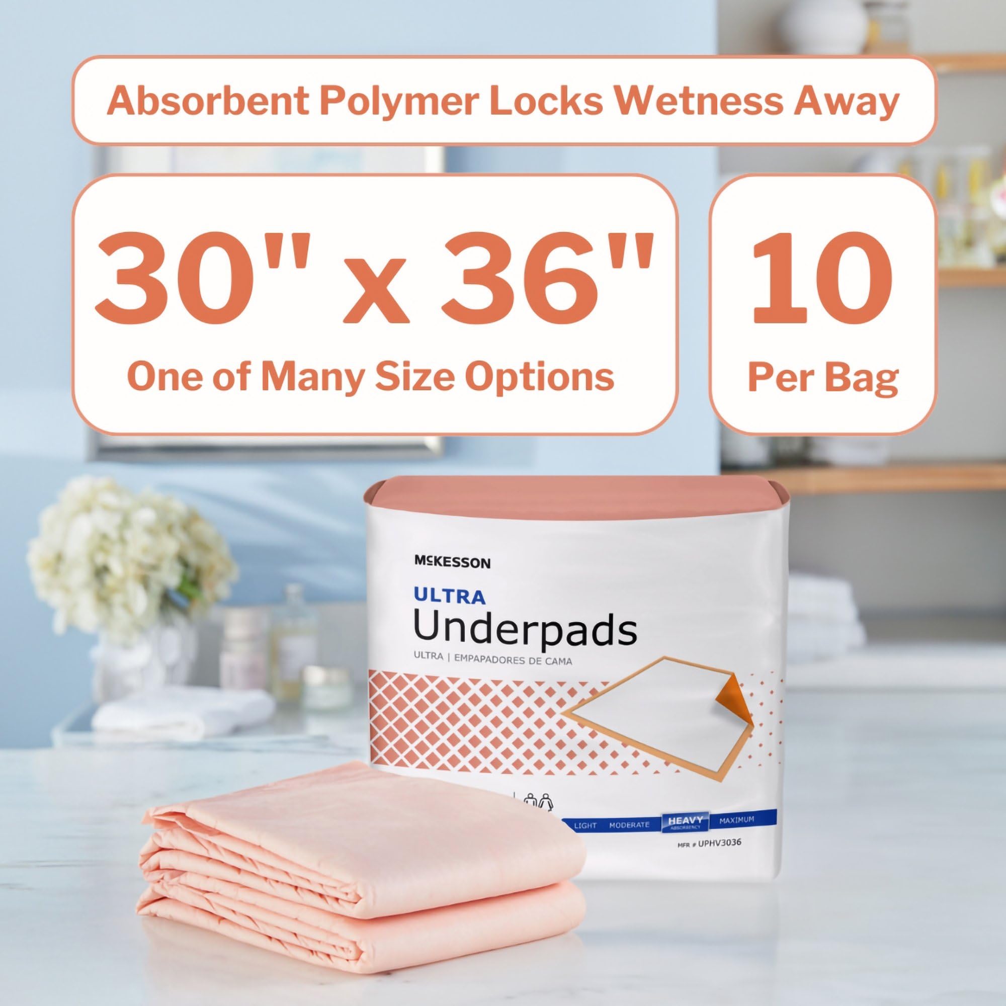 McKesson Disposable Underpads 30
