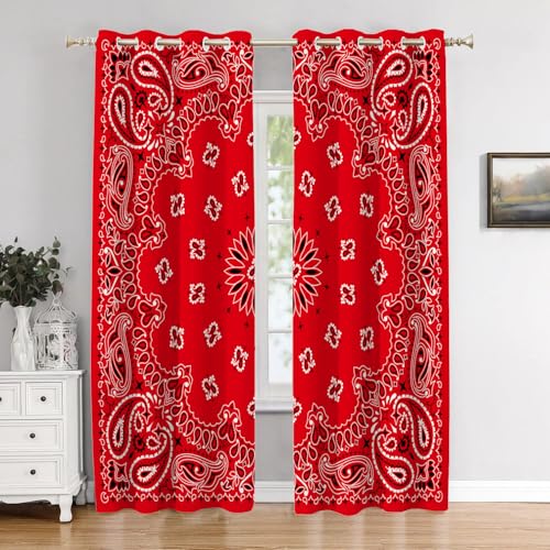 Ethnic Paisley 2 Red