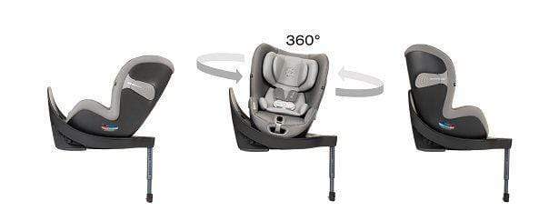 Cybex Sirona S 360° Rotating Convertible Car Seat with SensorSafe Technology - Safe & Comfortable for Babies & Toddlers - Perfect for Travel & Everyday Use