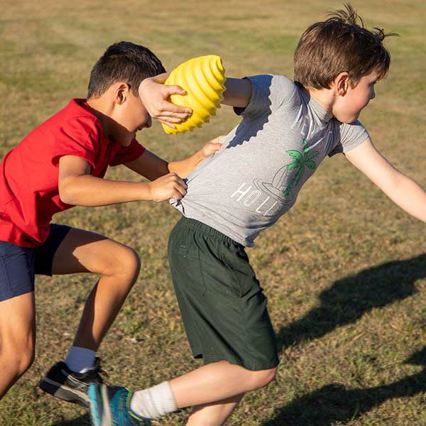 8.5 Inch Yellow Hart Swirl Ball - Durable Rubber Bounce Ball for Kids Outdoor Games, Sports Training & Playground Activities