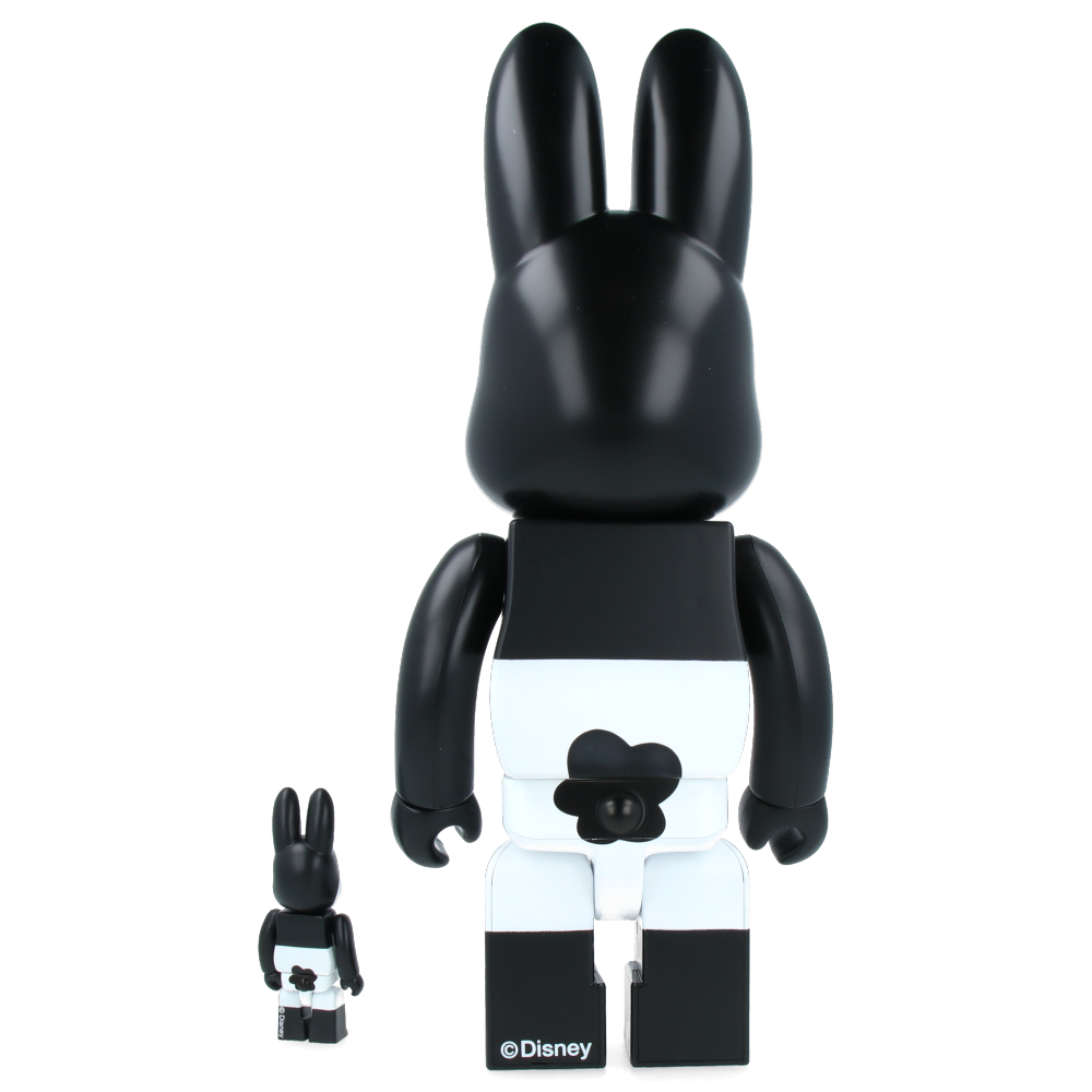 400% + 100% Bearbrick Oswald the Lucky Rabbit Collectible Figure - Perfect for Anime Fans, Home Decor & Gift Giving