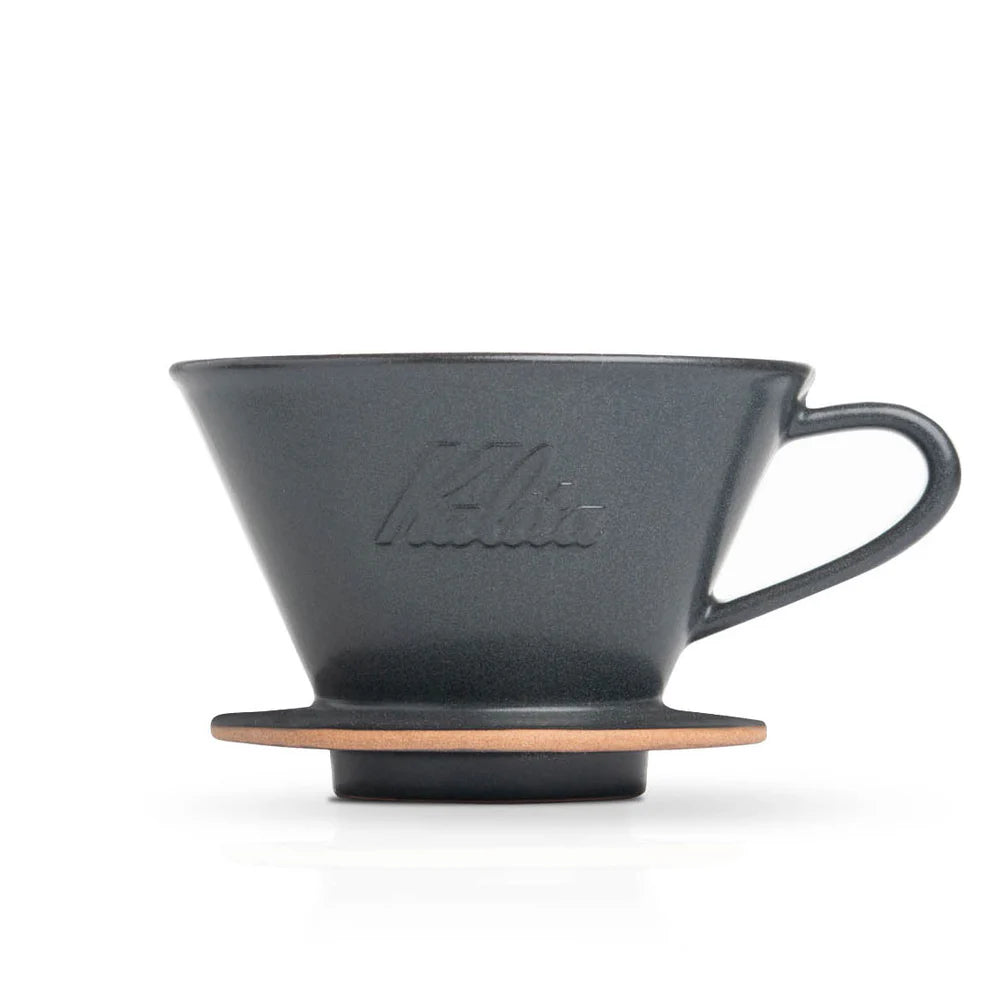 Kalita MINO Ceramic Dripper 185 - Premium Pour Over Coffee Maker for Home & Cafe Brewing | Perfect for Specialty Coffee Lovers & Baristas