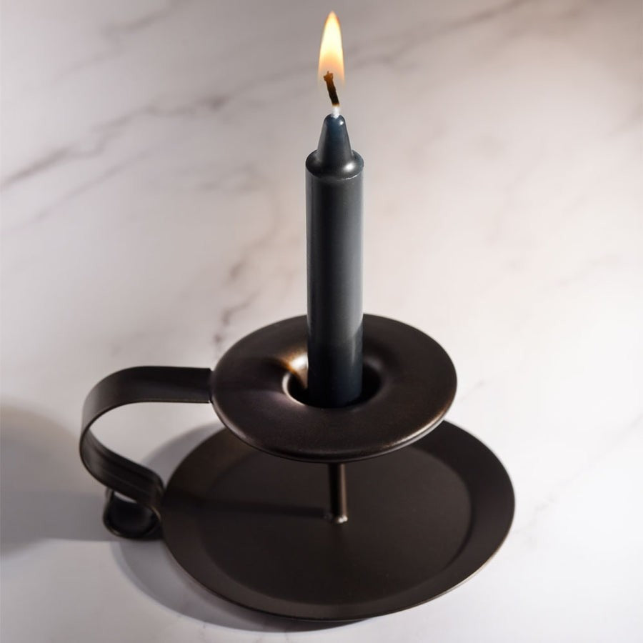 Premium Black Drip Pillar Candles for Home Decor - Elegant Scented Candles for Weddings, Romantic Dinners & Relaxing Spa Nights