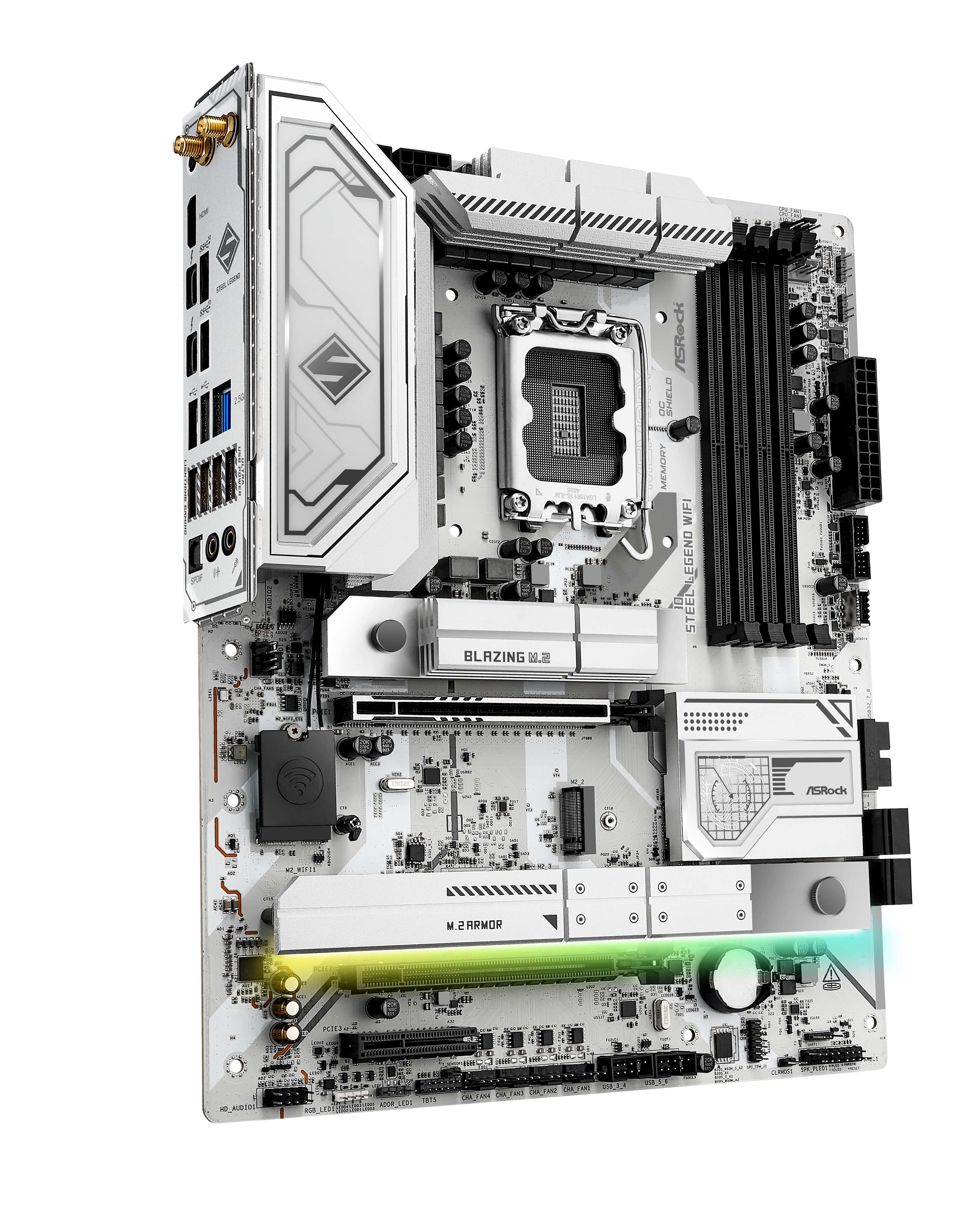 ASRock Z890 Steel Legend WiFi DDR5 ATX Motherboard (LGA 1851) - High-Performance Gaming & Content Creation PC Build
