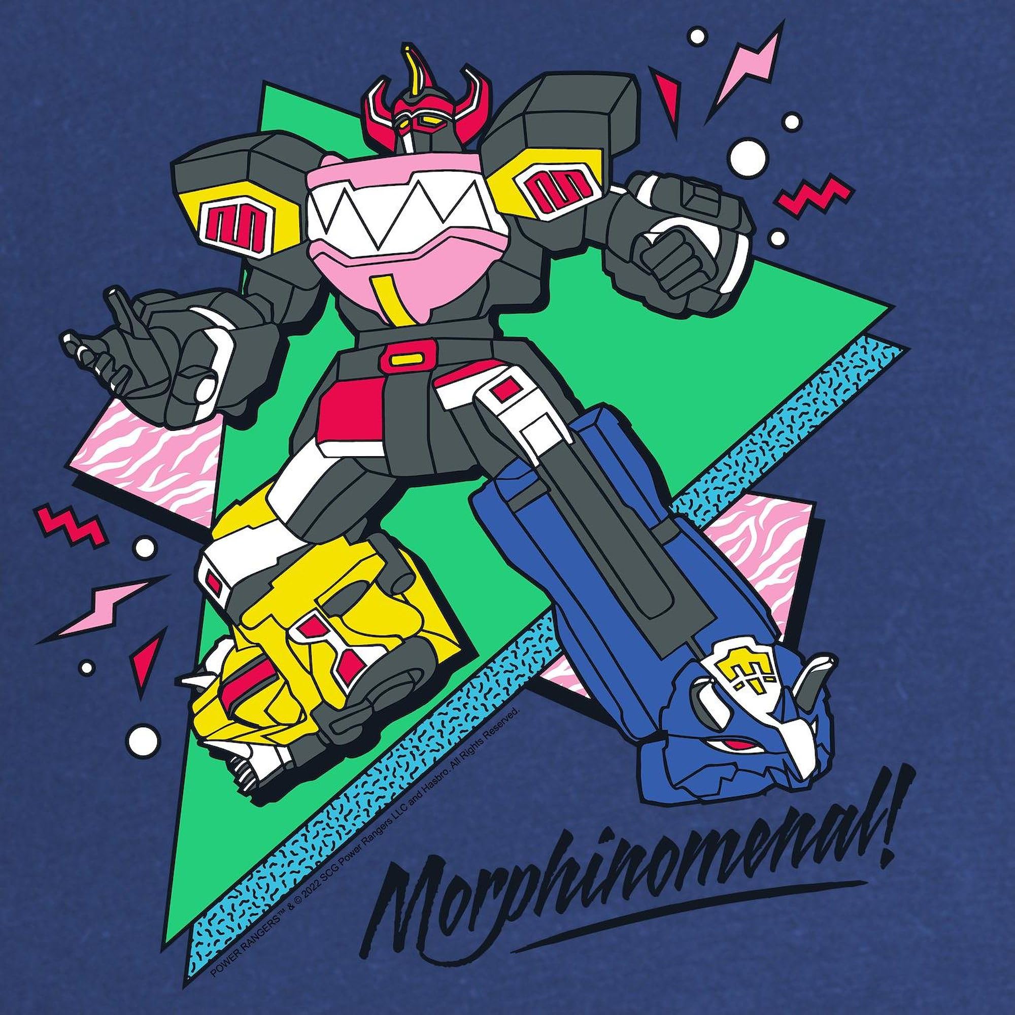 Power Rangers Morphinome Women's Maternity T-Shirt - Ruched Side Design for Comfort & Style | Perfect for Pregnancy Photos, Baby Showers & Casual Wear