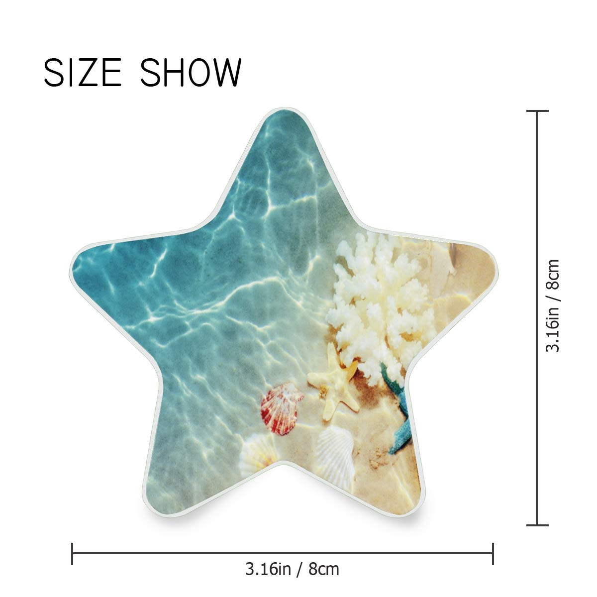 Starfish Seashell Coral Plug-in Night Light with Dusk to Dawn Sensor - Ocean Themed LED Night Lamp for Kids Room, Bedroom, Bathroom & Nursery - Perfect for Hallways, Staircases & Coastal Home Decor | Creates Soothing Ambiance for Bedtime, Nighttime Safety & Beach House Themes