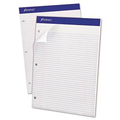 Ampad Evidence Narrow Rule Dual Pad - Premium Legal Pads for Lawyers & Professionals - Perfect for Courtroom Notes, Legal Drafting & Office Work