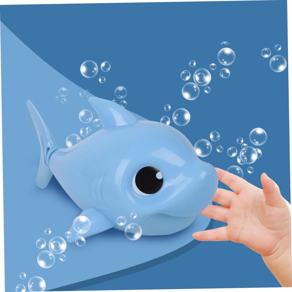 BRIGHTFUFU 4 Pack Wind-Up Swimming Fish Bath Toys - Fun Clockwork Floating Shower Toys for Kids & Toddlers | Bathtub, Pool, Water Playtime