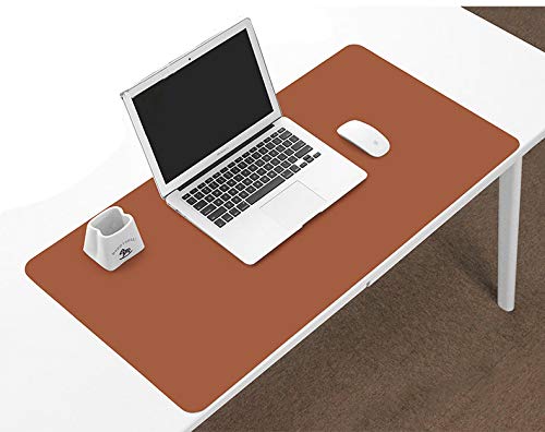 Premium PU Leather Desk Mat - Extra Large 24x48 Inch Office Writing Pad, Laptop & Keyboard Protector for Computer Desks - Ideal for Women, Kids & Home Office Use - Perfect for Work, Study & Gaming
