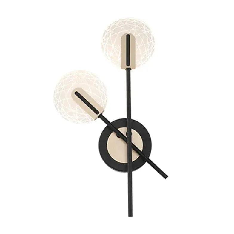 Modern Round LED Wall Light with Rotating Design - Perfect for Living Room, Bedroom, and Hallway Lighting
