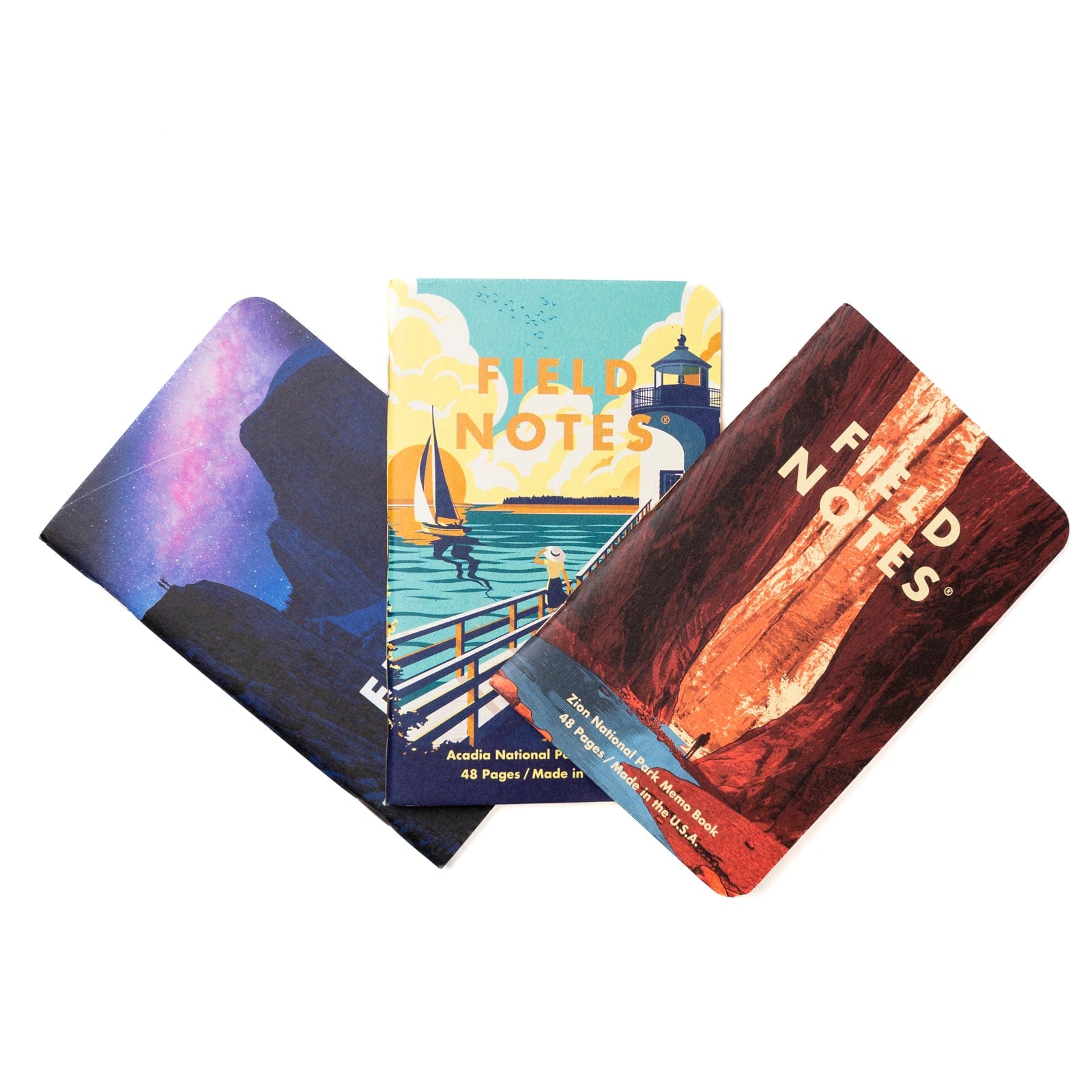 Field Notes Notebooks - Durable Pocket-Sized Memo Books for Journaling, Sketching & Note-Taking | Perfect for Outdoor Adventures, Office Use & Daily Planning