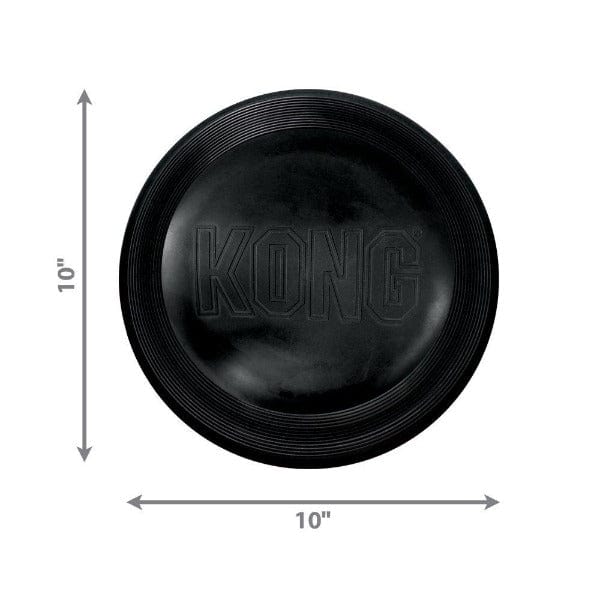 KONG Extreme Flyer Dog Toy - Durable Flying Disc for Large & Aggressive Chewers - Perfect for Outdoor Fetch, Training & Playtime at Park or Beach