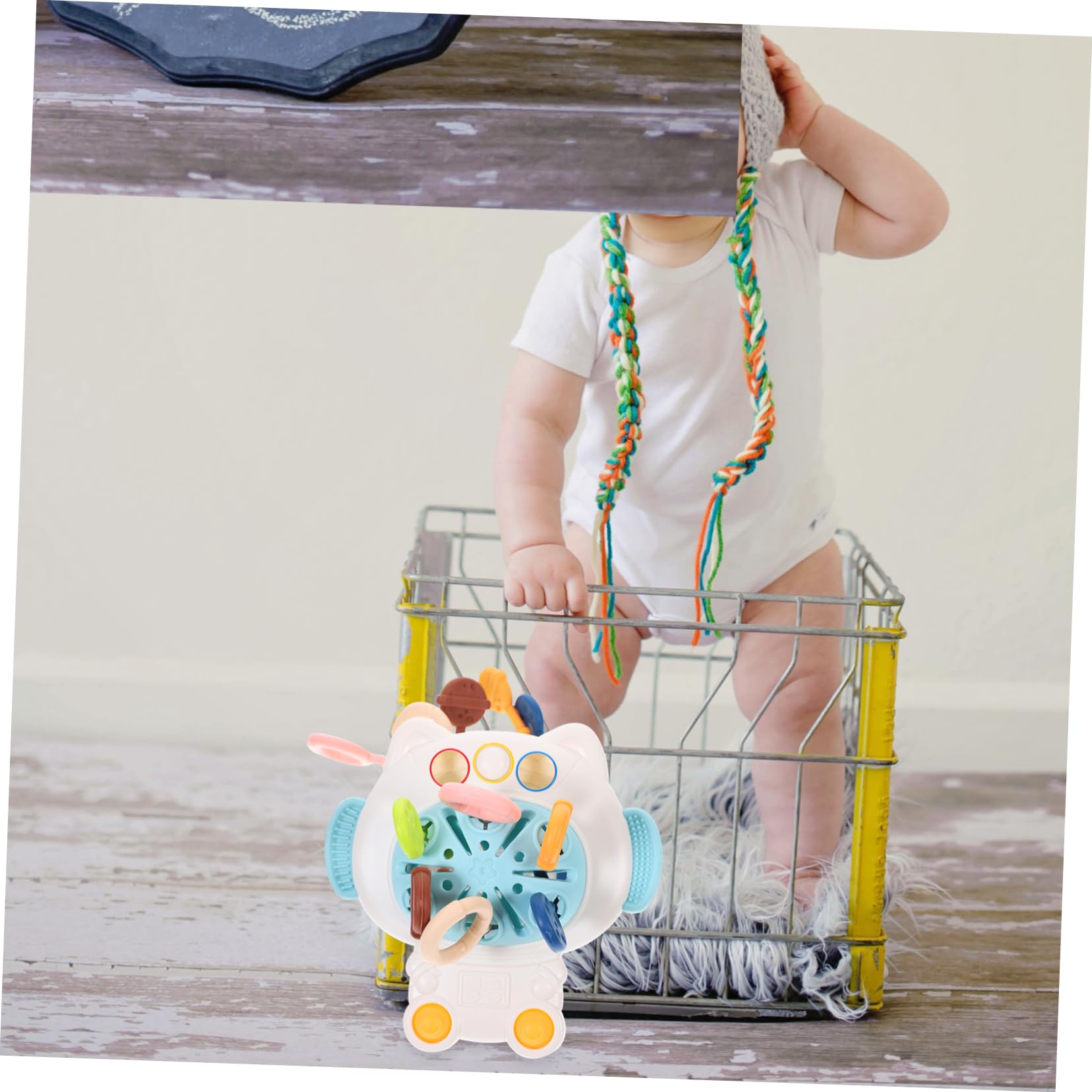 FAVOMOTO 3-Pack Drawstring Bath Toys for Toddlers - STEM Learning, Teething & Sensory Development - Waterproof Educational Toys for Kids - Perfect for Bathtime, Playtime & Early Childhood Learning