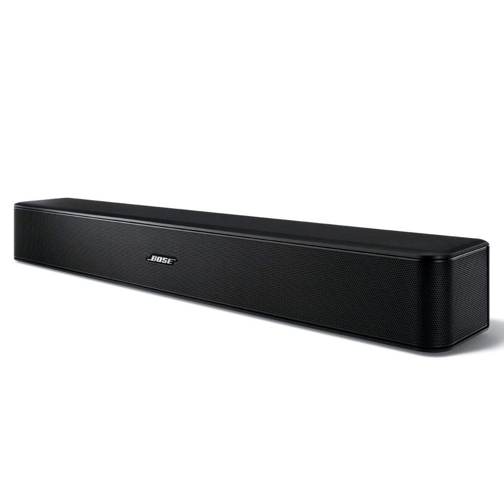BOSE Solo 5 TV Soundbar - Premium Bluetooth Sound System with Slim Design for Home Theater - Enhanced Audio for Movies, Music & Gaming (Renewed, Black)