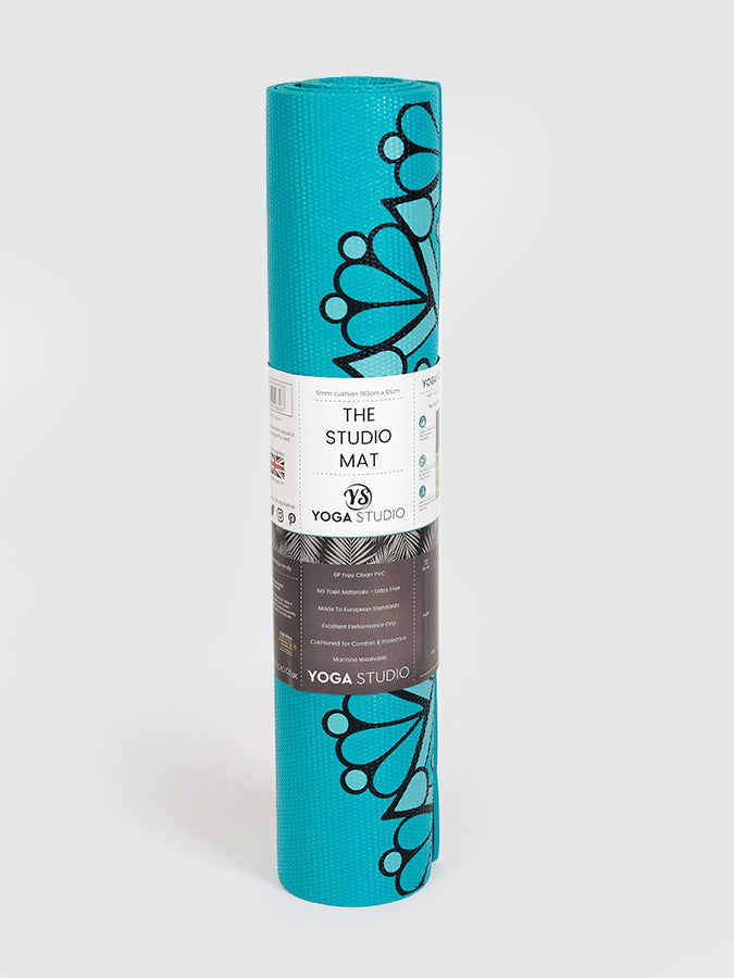 Premium 6mm Non-Slip Yoga Mat for Hot Yoga & Home Workouts - Eco-Friendly TPE Material for Enhanced Grip & Comfort