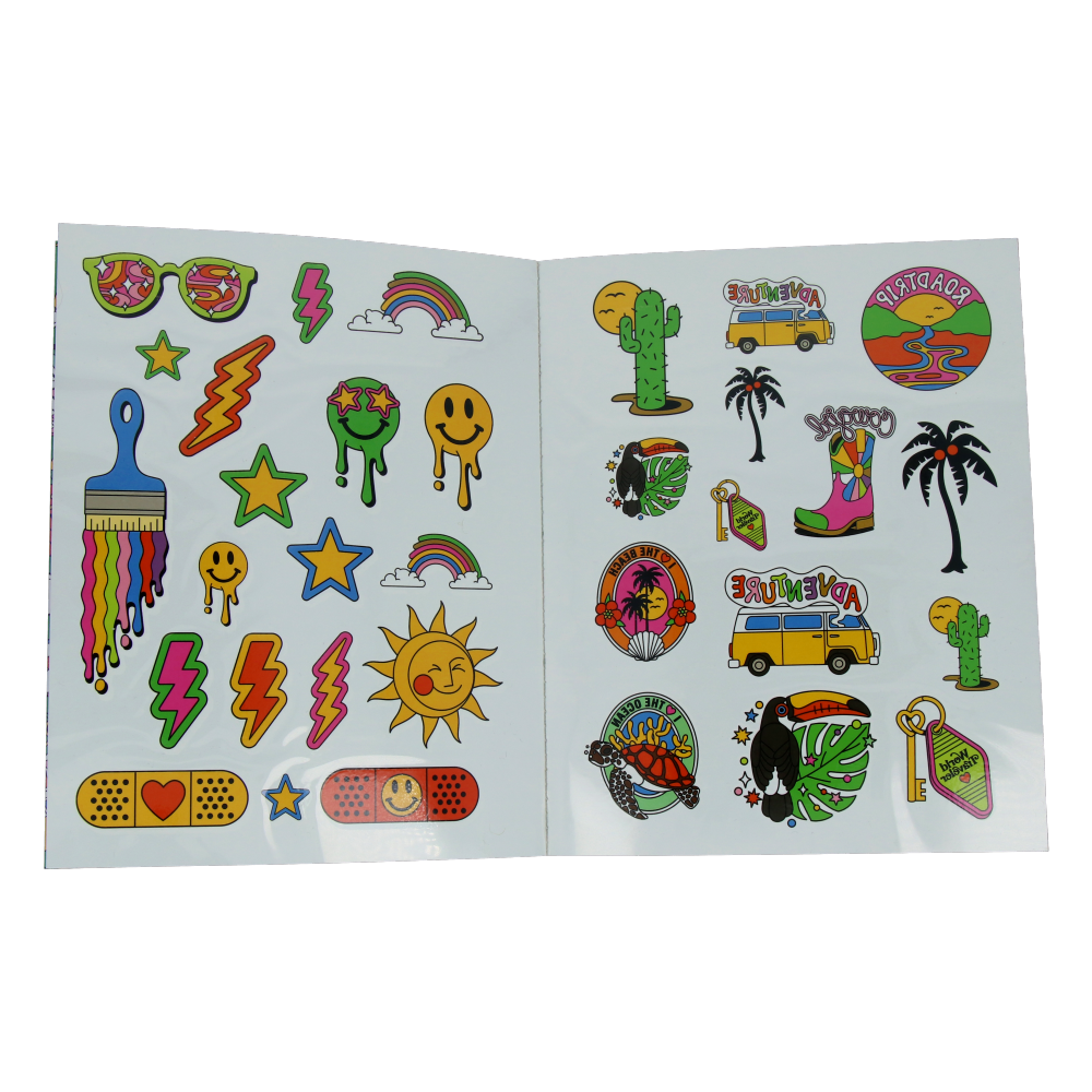Feel Good Ink - The Happy Little Book of Temporary Tattoos for Kids & Adults - Fun Body Art for Parties, Festivals & Self-Expression