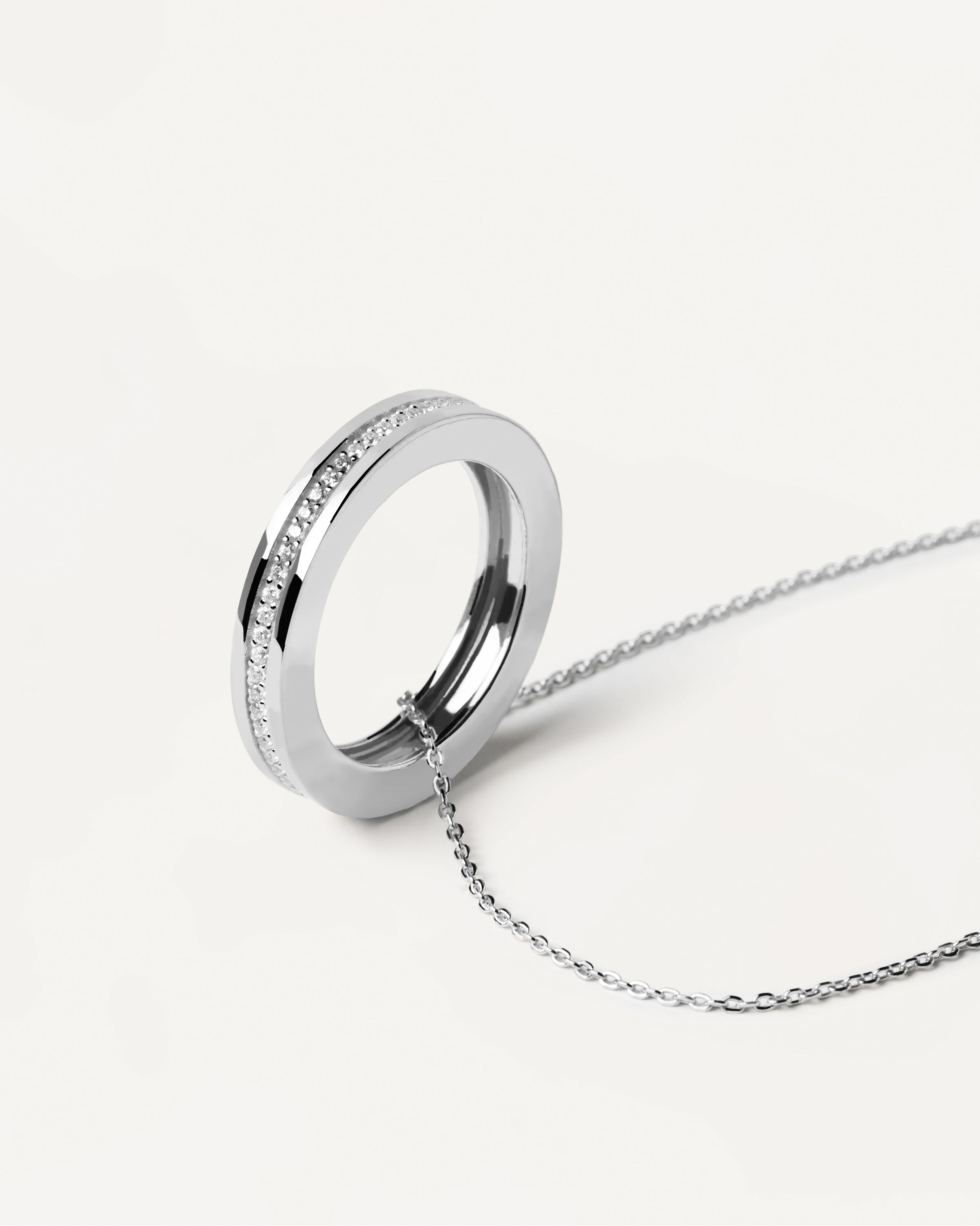 Infinity Silver Necklace for Women - Elegant 925 Sterling Silver Pendant Jewelry Gift for Her | Perfect for Weddings, Anniversaries & Special Occasions