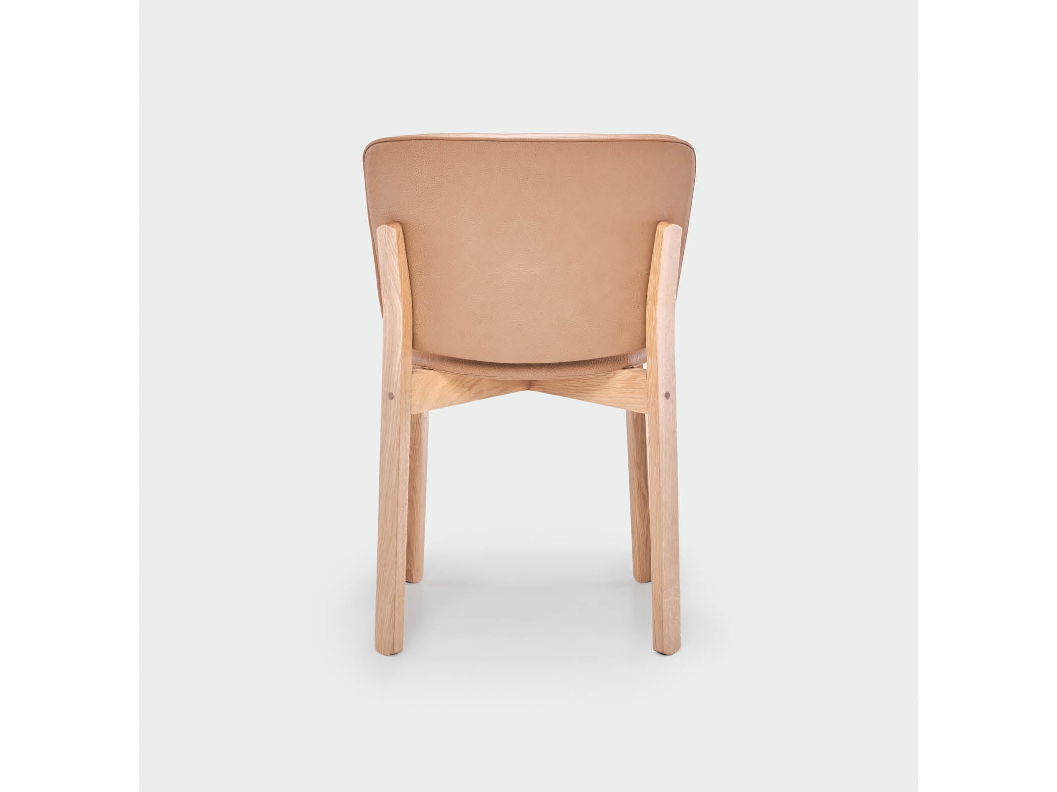Pinta Modern Dining Chair - Mid Century Wooden Kitchen Chair with Upholstered Seat - Perfect for Dining Room, Kitchen, and Breakfast Nook
