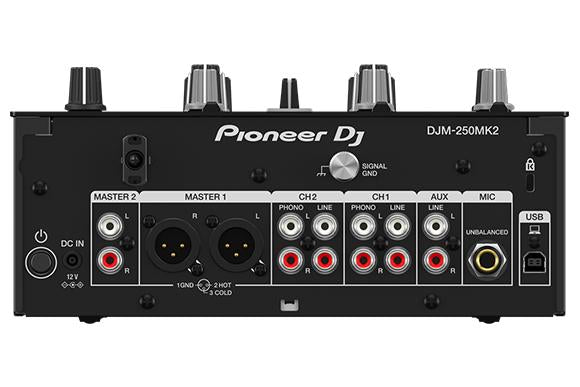 Pioneer DJM-250MK2 Professional 2-Channel DJ Mixer - Perfect for Clubs, Home Studios & Live Performances
