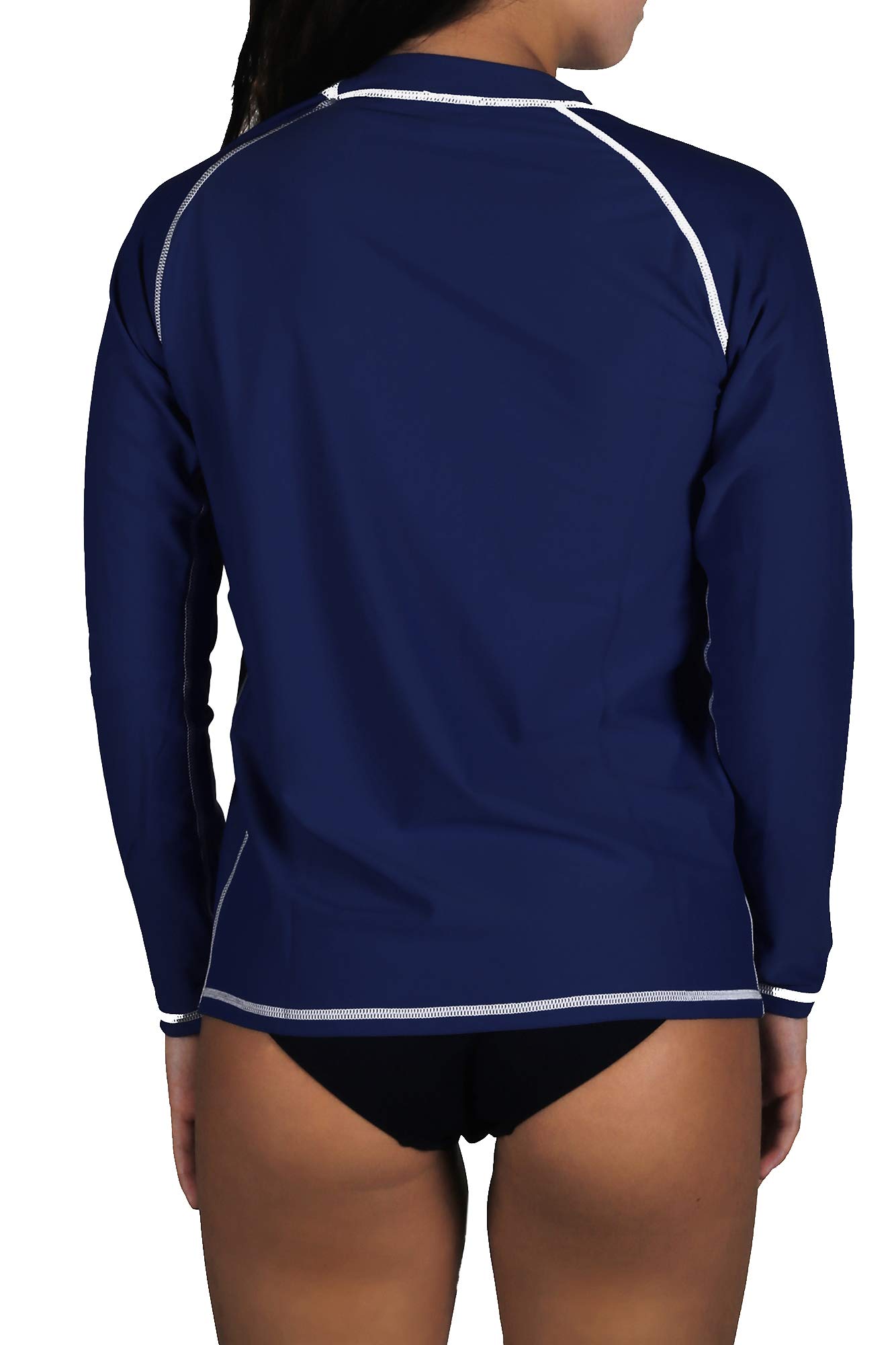 Adoretex UPF 50+ Sun Protection Unisex Long Sleeve Rash Guard Shirt - Swim, Surf, Yoga & Outdoor Activities