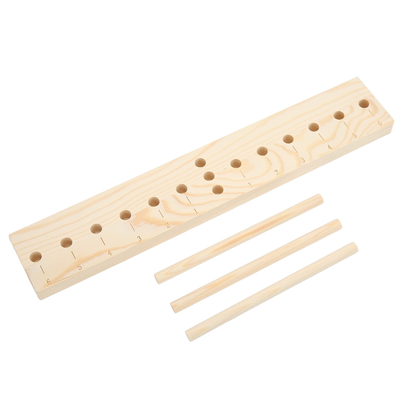 Wooden Bow Maker Tool - Easy DIY Gift Bow Maker for Party Decorations, Wrapping, Wedding, and Holiday Crafts