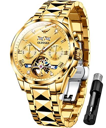 Y:Black dial & two tone band
