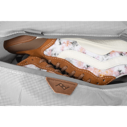 Peak Design Shoe Pouch - Waterproof Travel Shoe Bag for Men & Women - Compact Storage for Gym, Hiking & Air Travel - Durable & Lightweight Shoe Organizer