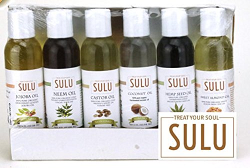 Premium Set of 6 Cold-Pressed Natural Moisturizing Oils for Face, Hair & Body Care - Organic Skincare & Hair Treatment for Dry Skin, Split Ends & Nourishment | Perfect for Daily Beauty Routine, Spa Day & Gift Giving
