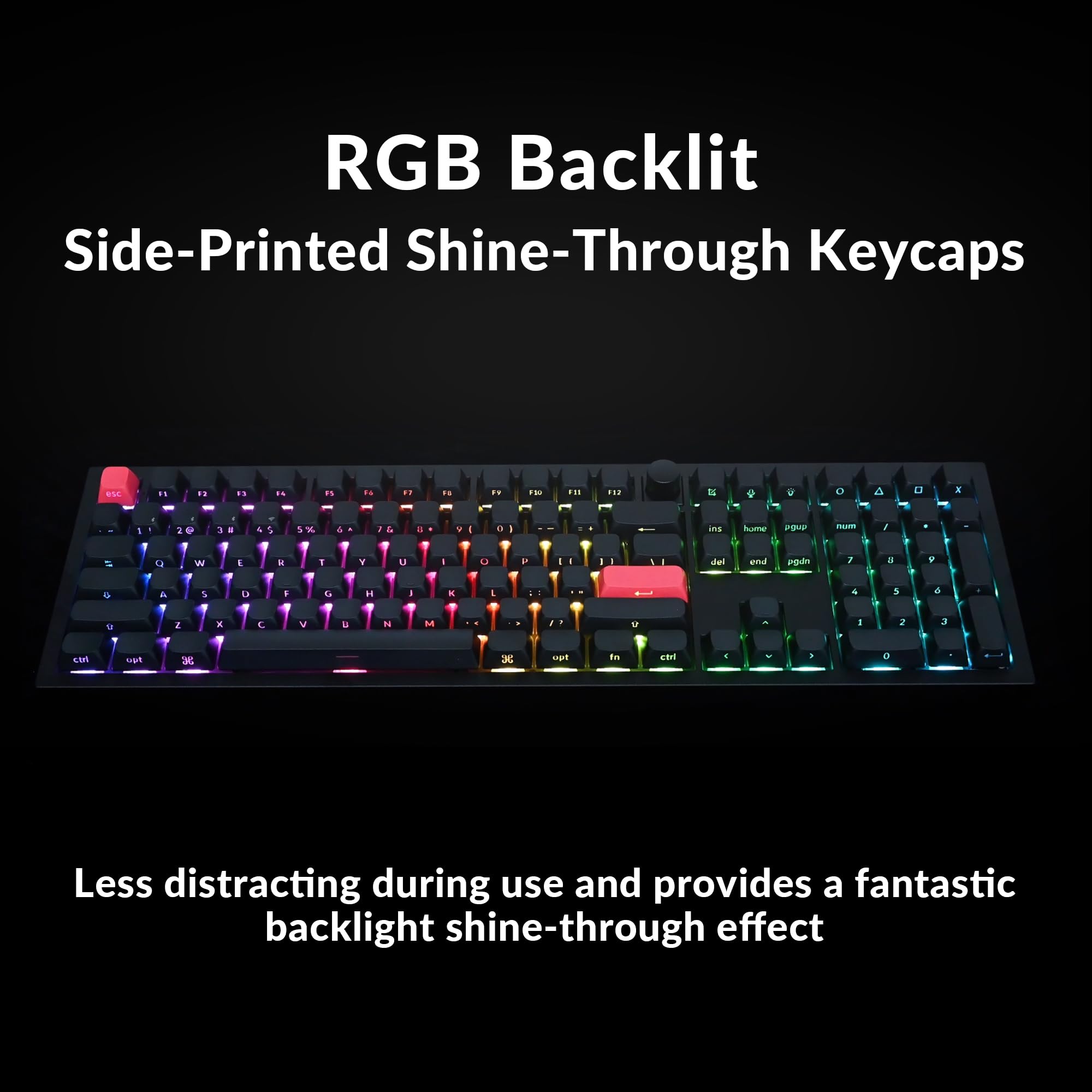 Keychron Q6 Max Custom Mechanical Keyboard - Full Size, Wireless Bluetooth/2.4GHz/USB-C, QMK/VIA Programmable, RGB Backlit, Hot-Swappable Gateron Brown Switch for Mac/Windows/Linux (Black) - Perfect for Office Work, Gaming & Programming