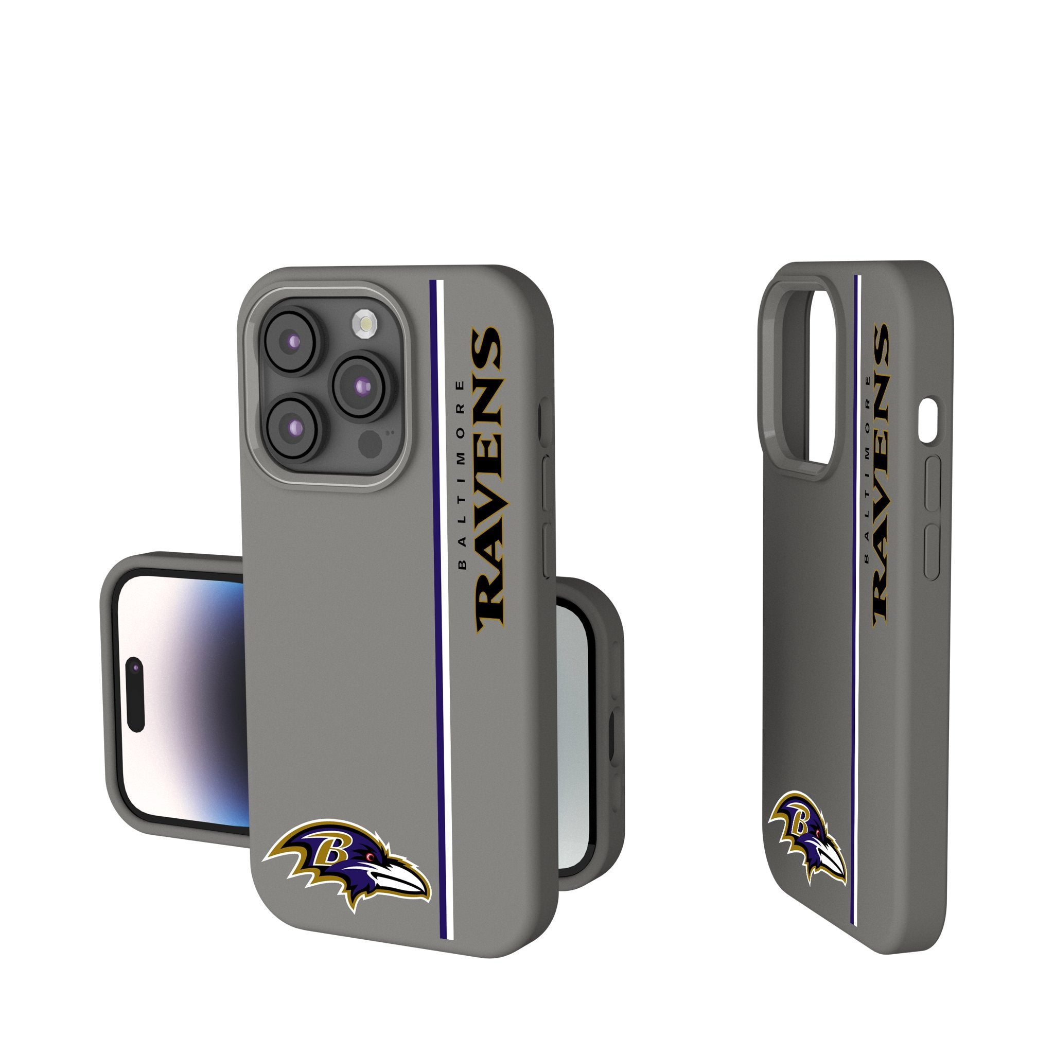 Baltimore Ravens Soft Touch Phone Case - Shockproof & Slim Design for iPhone & Samsung | Perfect for Game Day & Everyday Use