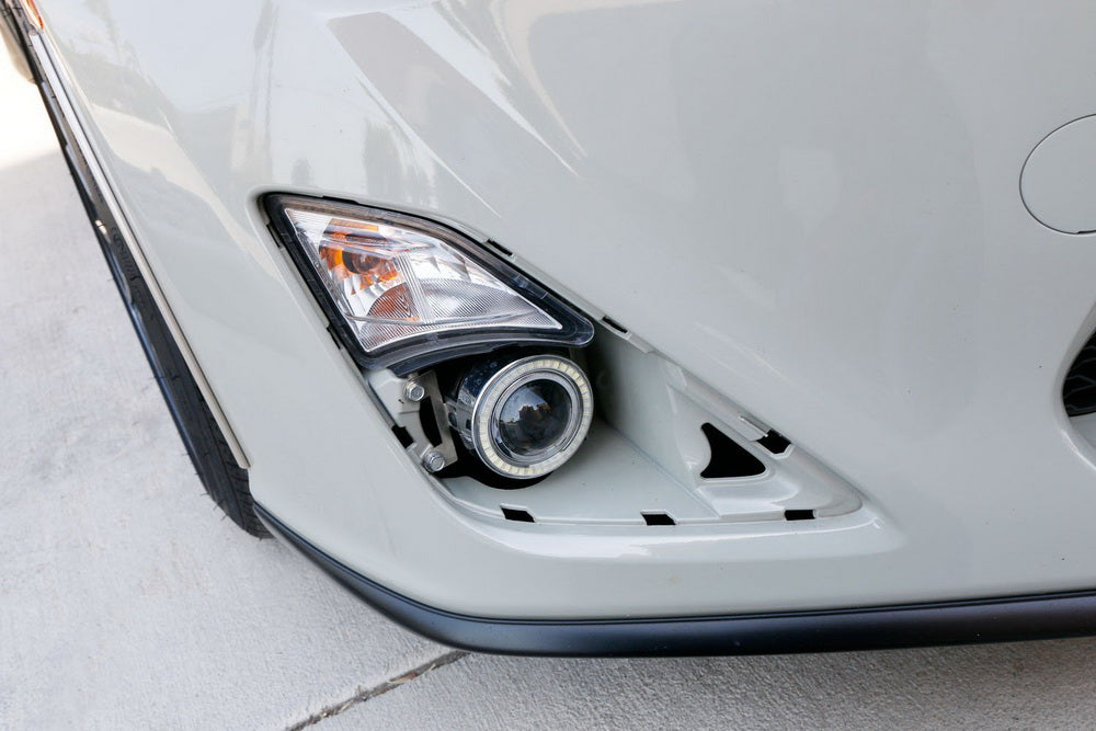 Complete LED Projector Fog Lamps with Halo Ring Parking Lights for 2013-2016 Scion FR-S | Durable Replacement Headlights for Night Driving & Enhanced Visibility