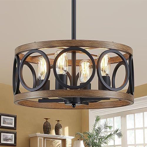 Black Ceiling 4-Light