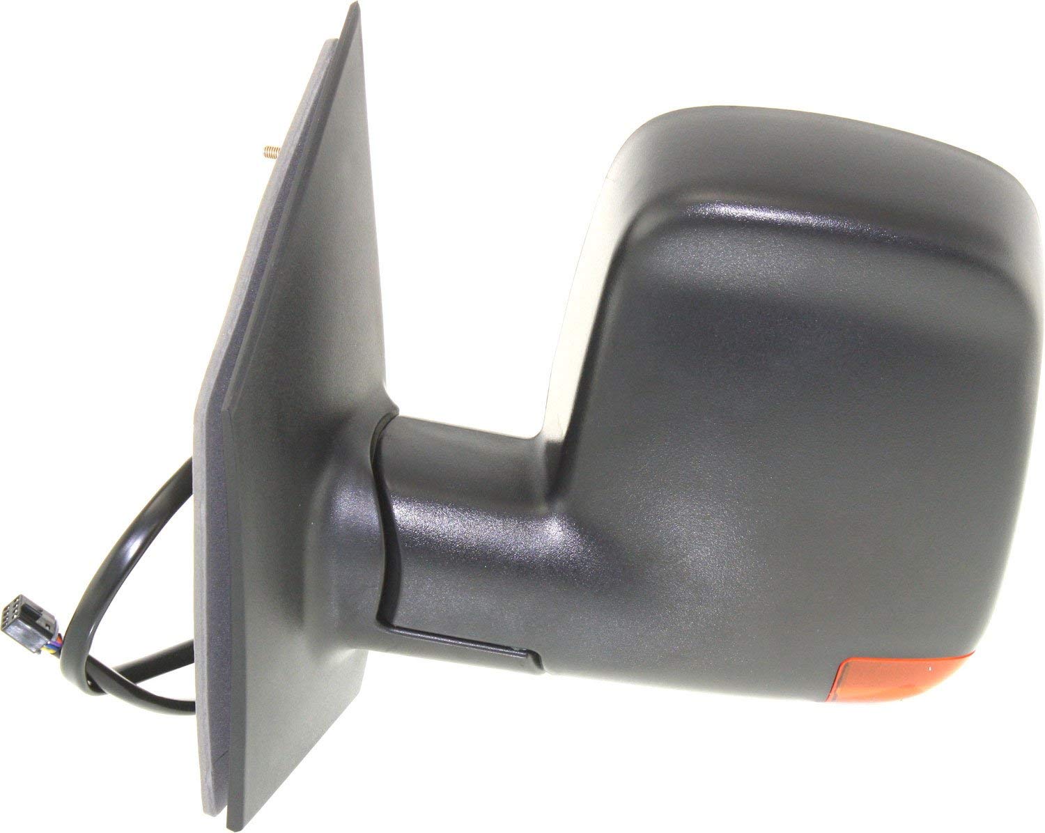 Power Heated Side Mirrors with Turn Signal for Chevrolet Express 1500/2500/3500 & GMC Savana 1500/2500/3500 (2003-2007) - Driver & Passenger Textured Glass - Defrost & Safety for Winter Driving & Night Visibility