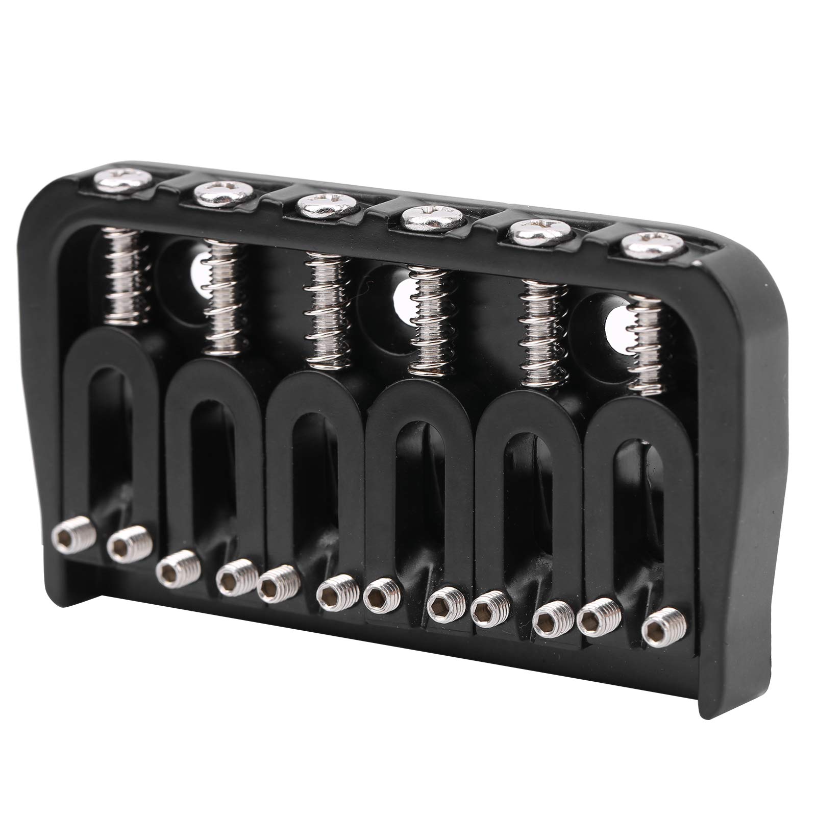 EBTOOLS Electric Guitar Bridge - Zinc Alloy Replacement Bridge for Electric Guitars, Easy Installation for DIY Guitar Repair & Maintenance | Perfect for Rock, Blues & Studio Performances
