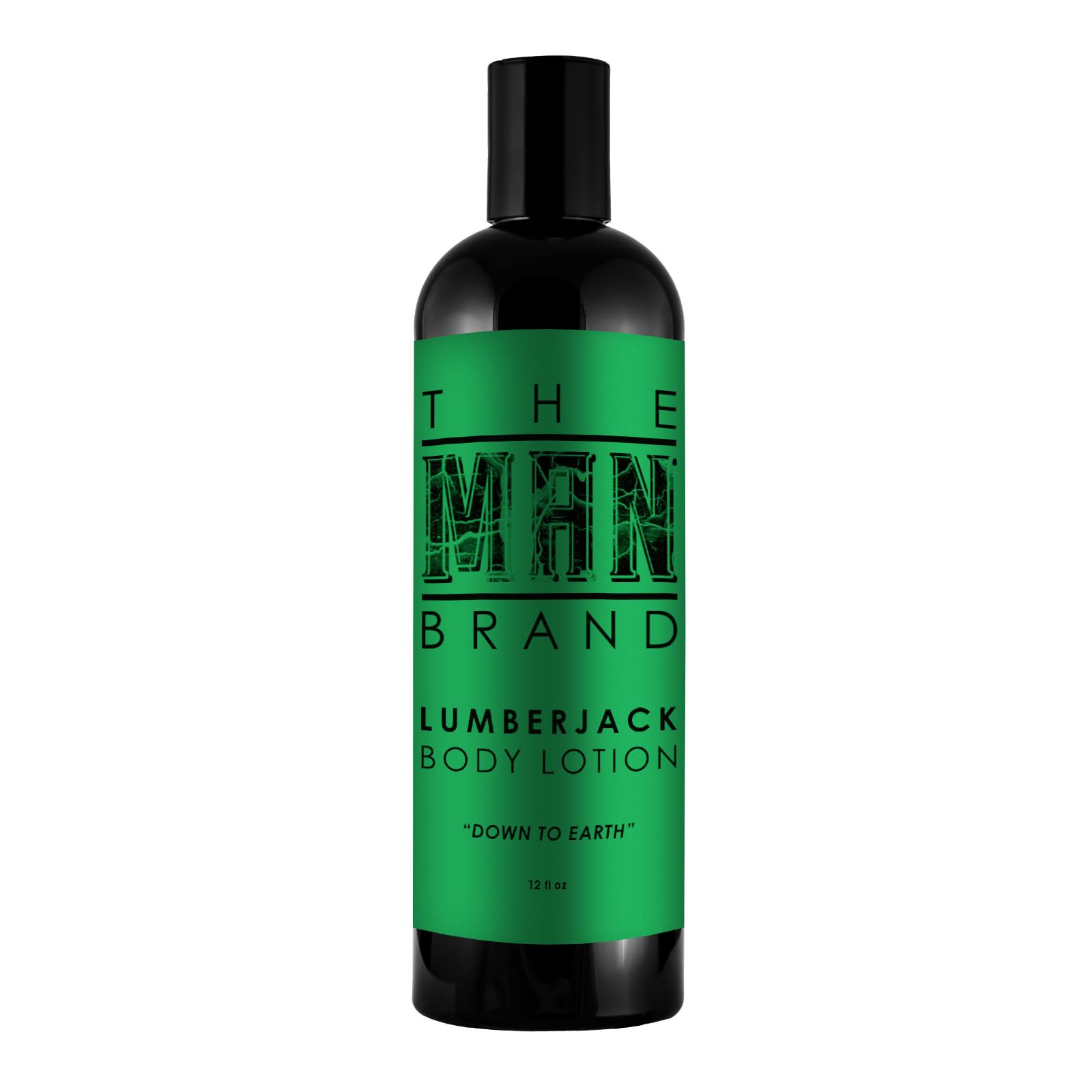 Best Men's Body Lotion with Shea Butter & Coconut Oil - Natural Moisturizing Lotion for Dry Skin - Aloe Vera Scented Lumberjack Fragrance (12oz) - Perfect for Post-Shave & Daily Hydration