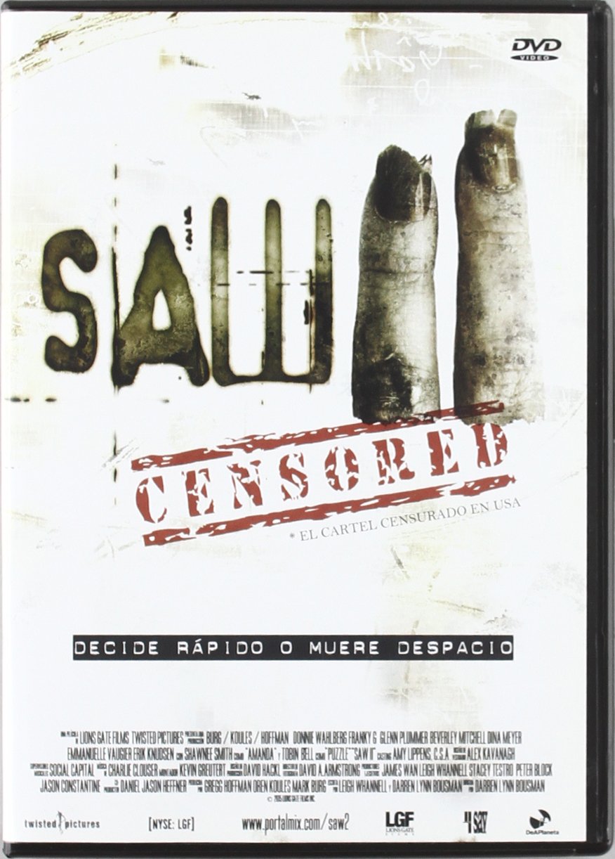 SAW II - Horror Movie DVD - Classic Thriller Film for Halloween & Movie Nights