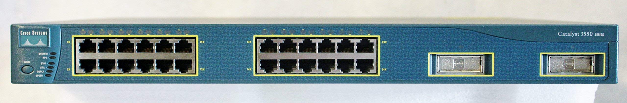 Cisco WS-C3550-24-SMI Catalyst 3550-24 Port 10/100 Ethernet Switch - Ideal for Small Business Networks & Office IT Infrastructure