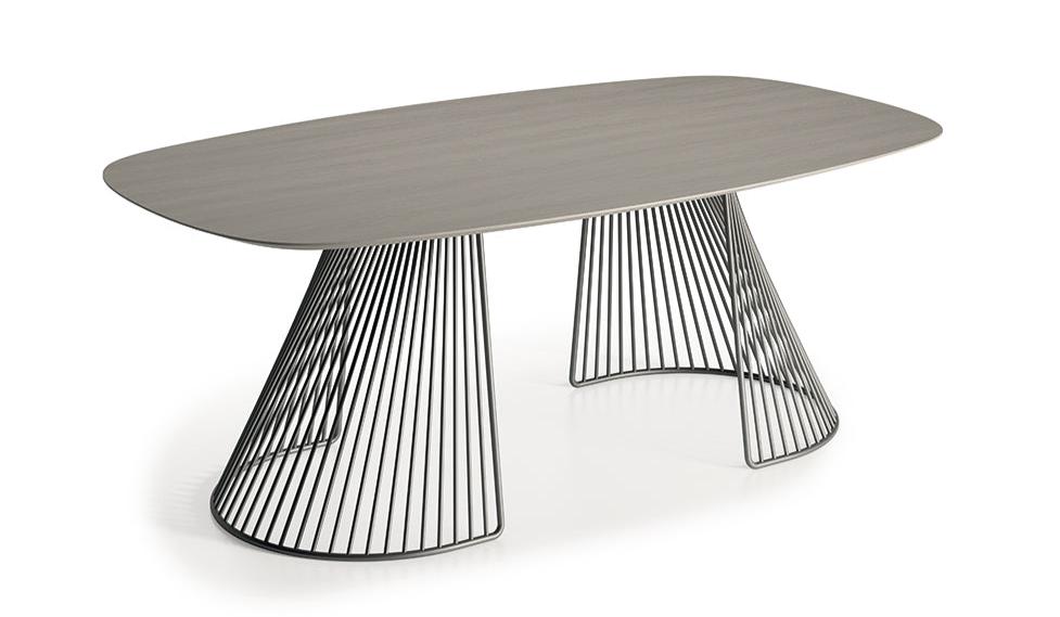 Premium Grid Table by BBB - Modern & Durable for Home Office, Dining, or Outdoor Use