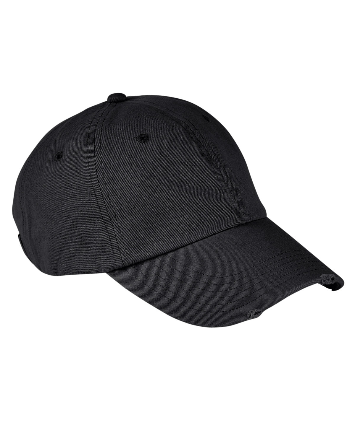Authentic Pigment AP1920 Distressed 6-Panel Baseball Cap - Vintage Style Adjustable Dad Hat for Men & Women | Perfect for Outdoor Activities, Sports, and Casual Streetwear