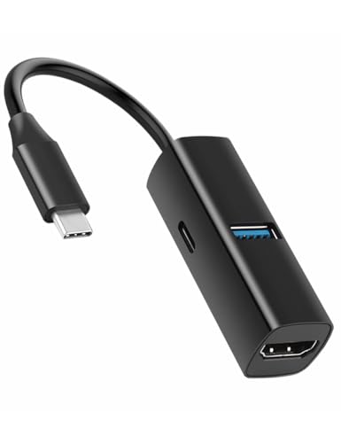 Black 3 port with HDTV