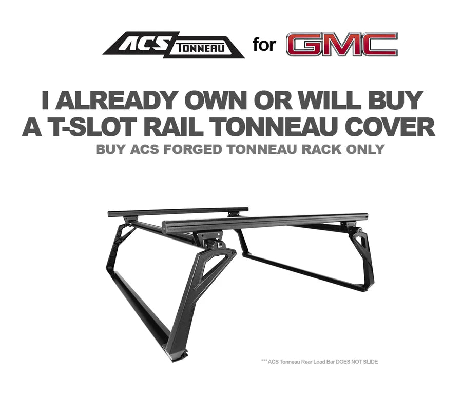 ACS Forged Tonneau Cover | Compatible with 2023+ GMC Canyon 5'0 Bed | Durable Truck Bed Protection for Camping & Outdoor Adventures