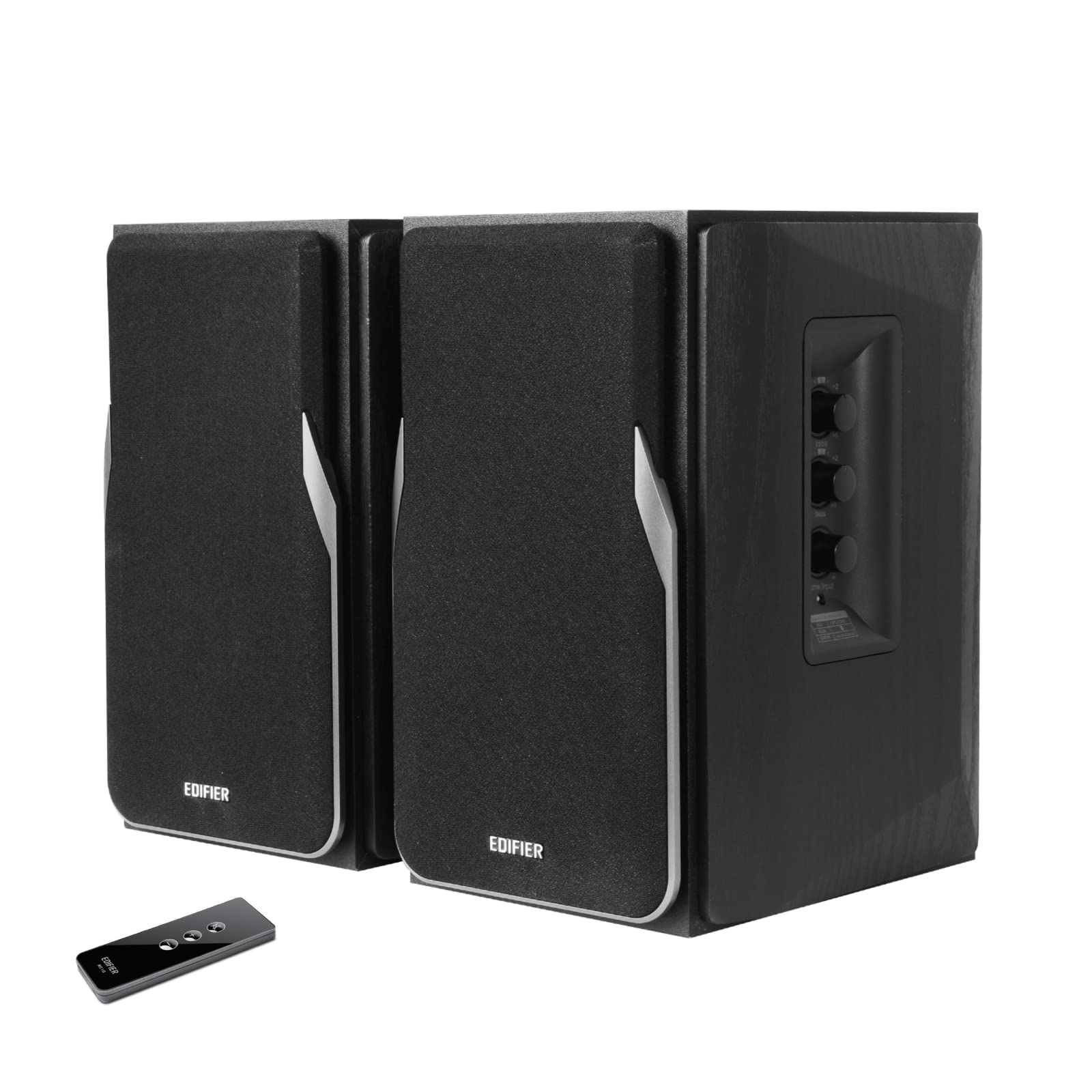 Edifier R1380T 42W RMS Powered Bookshelf Speakers - 2.0 Stereo Active Near Field Studio Monitor Speakers for Home Audio, Gaming & Music Production
