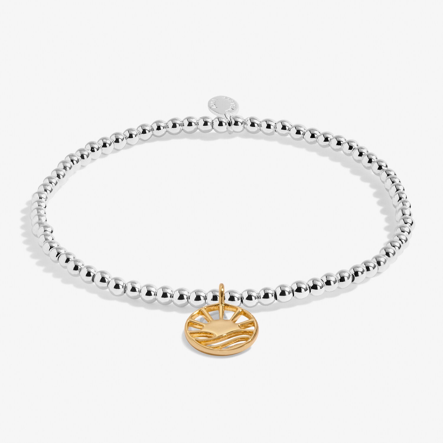 Joma Jewellery Bracelet - A Little Trust in the Magic of New Beginnings | Sterling Silver Charm Bracelet for Women | Perfect for Gifts, Birthdays & Special Occasions