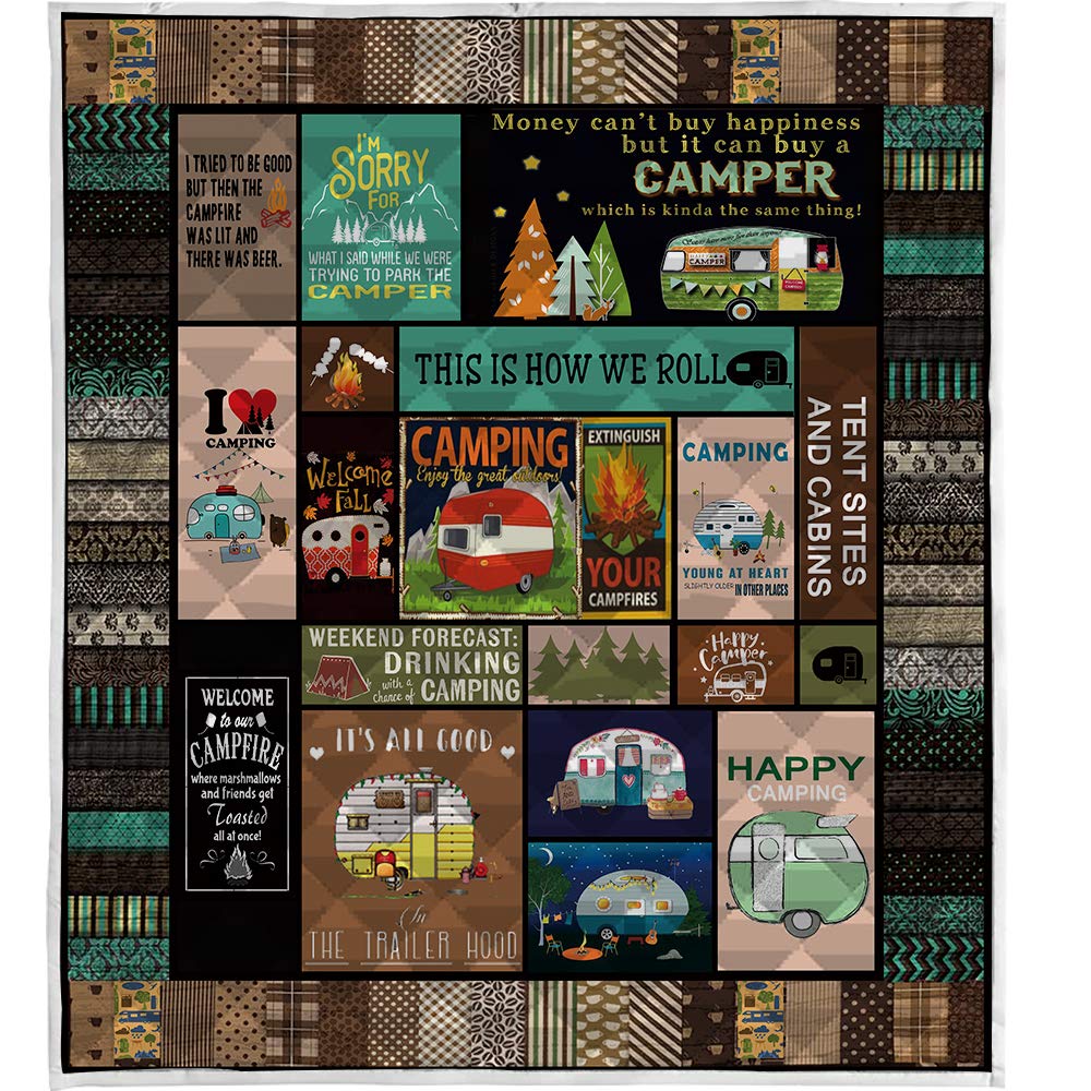 LIVIN' ILLUSION All-Season Quilted Blanket - Super King Size 90