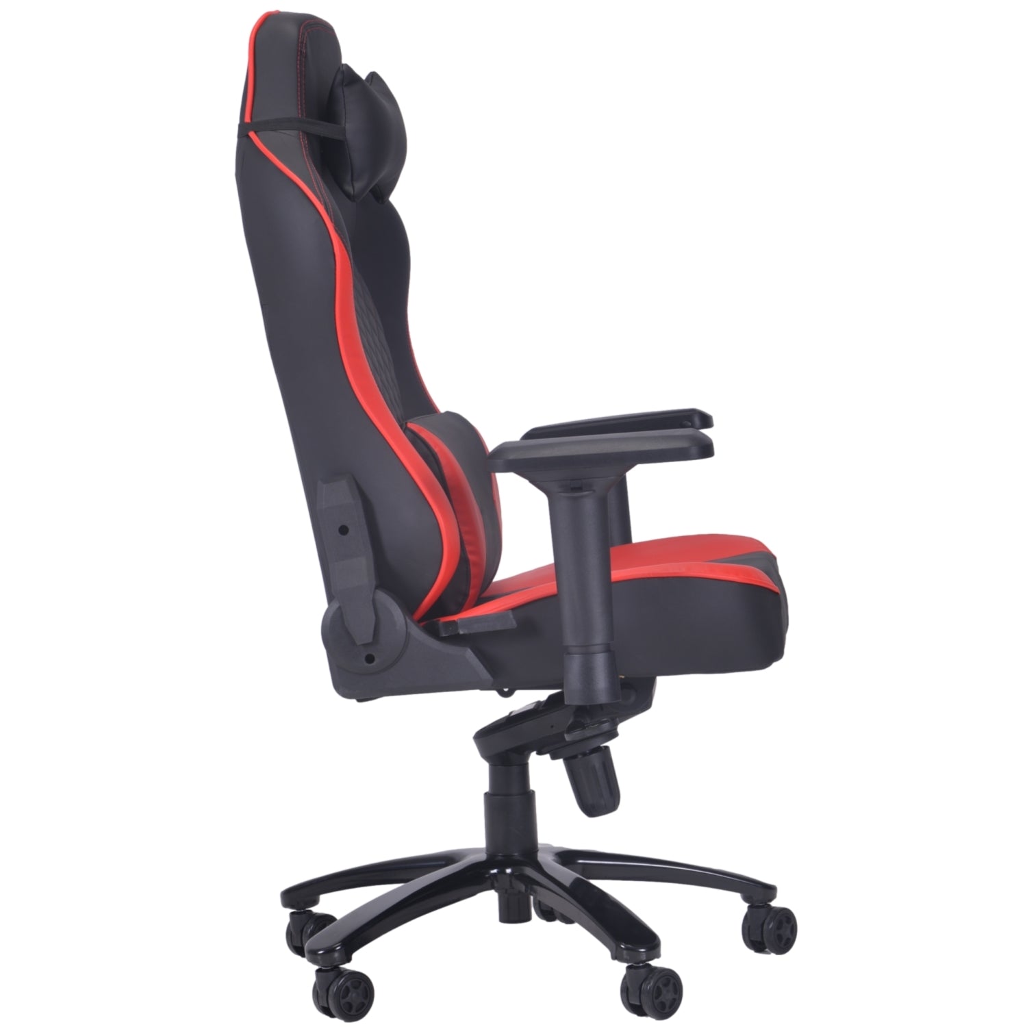 PRO X SERIES 7904 Ergonomic Gaming Chair with Lumbar Support - Black & Red - High Back Racing Style for PC, Console & Office Use - Perfect for Gamers & Professionals