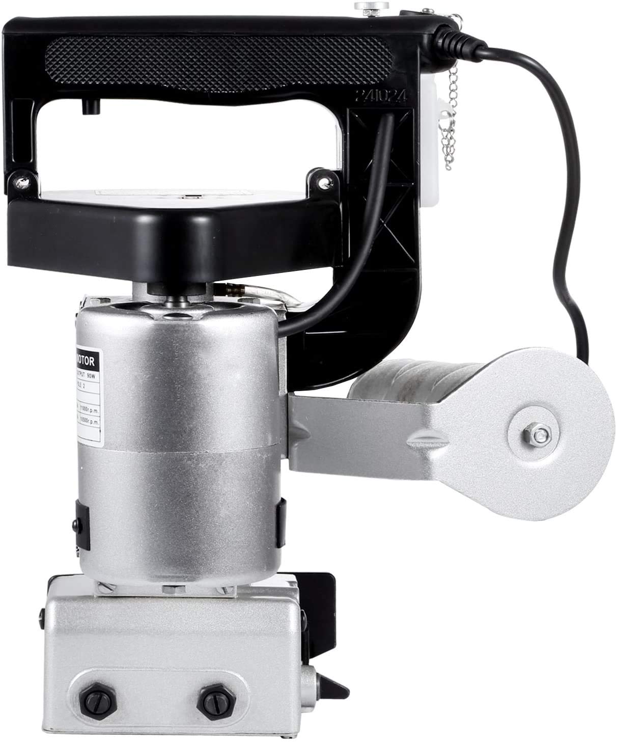 VEVOR 110V Portable Electric Bag Closer Sewing Machine - 90W Automatic Oiling Stitcher for Woven Bags, Snakeskin Sacks & Packing - Compact 36x37x27cm - Ideal for Packaging, Agriculture & Industrial Use